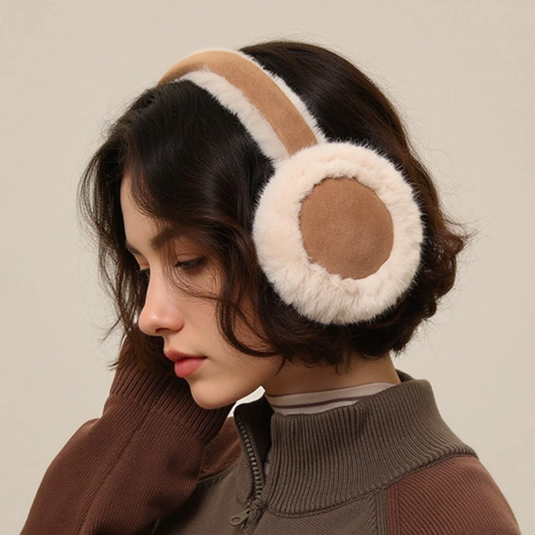 Winter-Ohrenschützer „Fouortunate-Bee“ – Faltbar, warm & weich, Damen